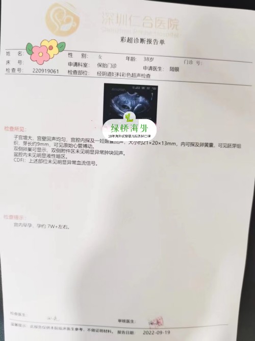 2022.9.20好孕：7周血值翻倍不错，全力以赴保胎(图3)